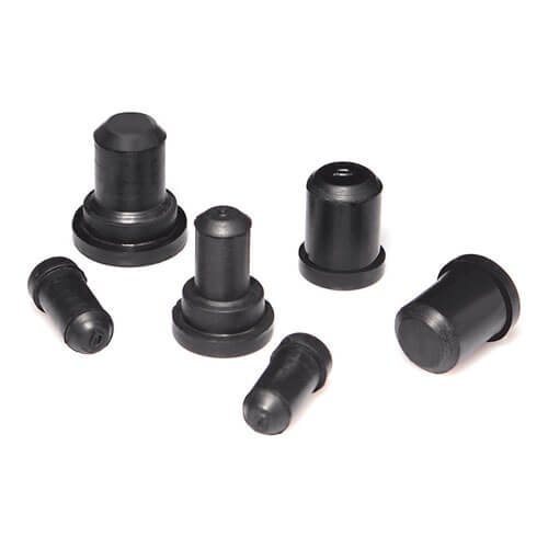 26.2mm O.D. Rubber Cable Gland Plugs - 10pcs