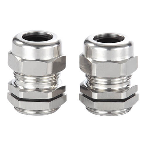 M27 Stainless Steel Cable Gland - 2pcs