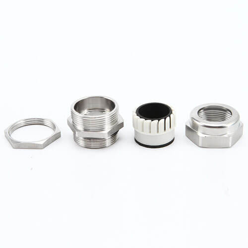 NPT3/8" Stainless Steel Cable Gland - 5pcs